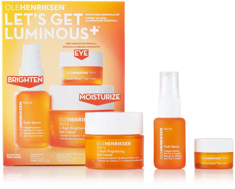 OLEHENRIKSEN Let's Get Luminous+ Facial Care Set