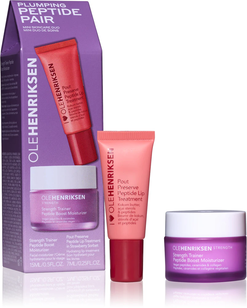 OLEHENRIKSEN Plumping Peptide Pair Skincare Duo Facial Care Set