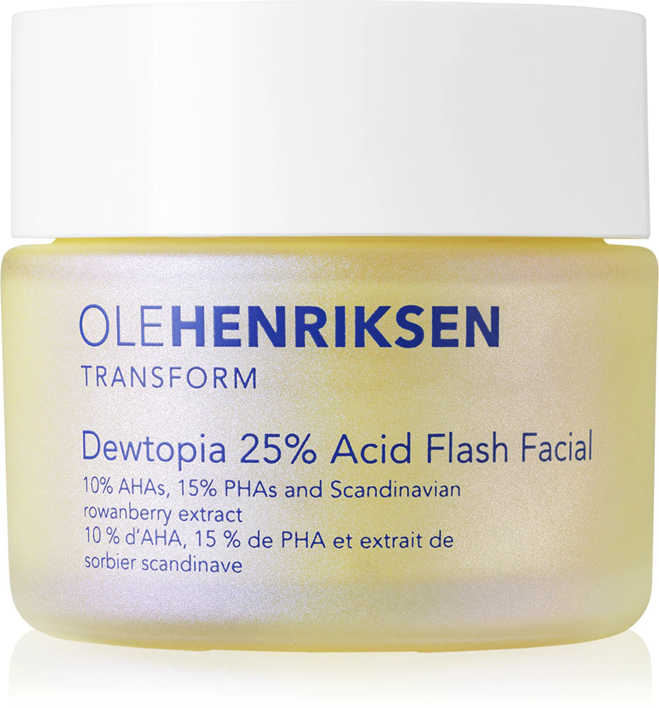 OLEHENRIKSEN Transform Dewtopia 25% Acid Flash Facial Peeling Mask