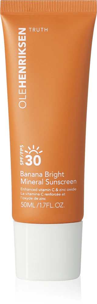 OLEHENRIKSEN Truth Banana Bright Mineral Sunscreen SPF 30 Facial Sunscreen with Vitamin C