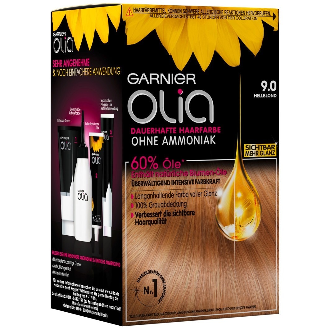 Garnier Olia Intensive Coloration, 9.0 - Light blond