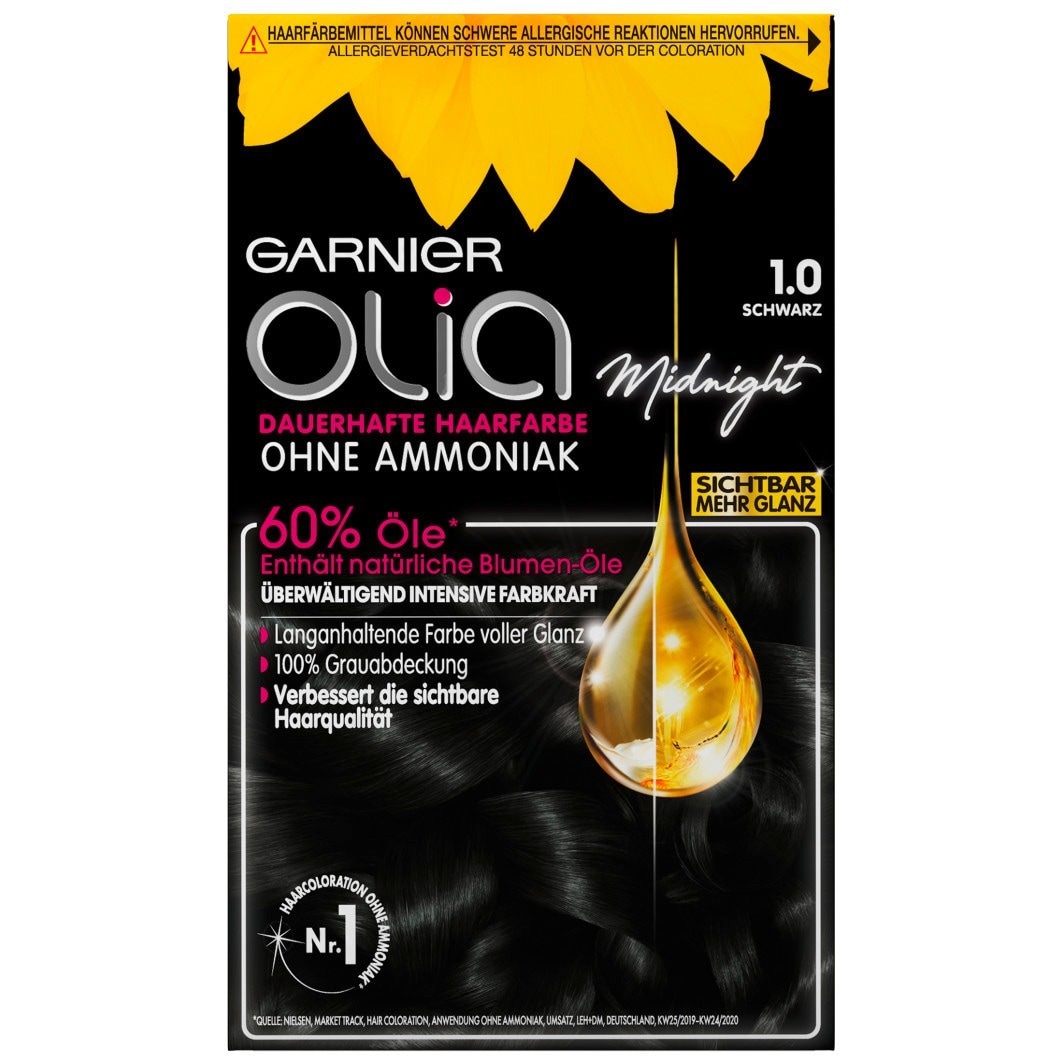 Garnier Olia Intensive Coloration, 1.0 - Black