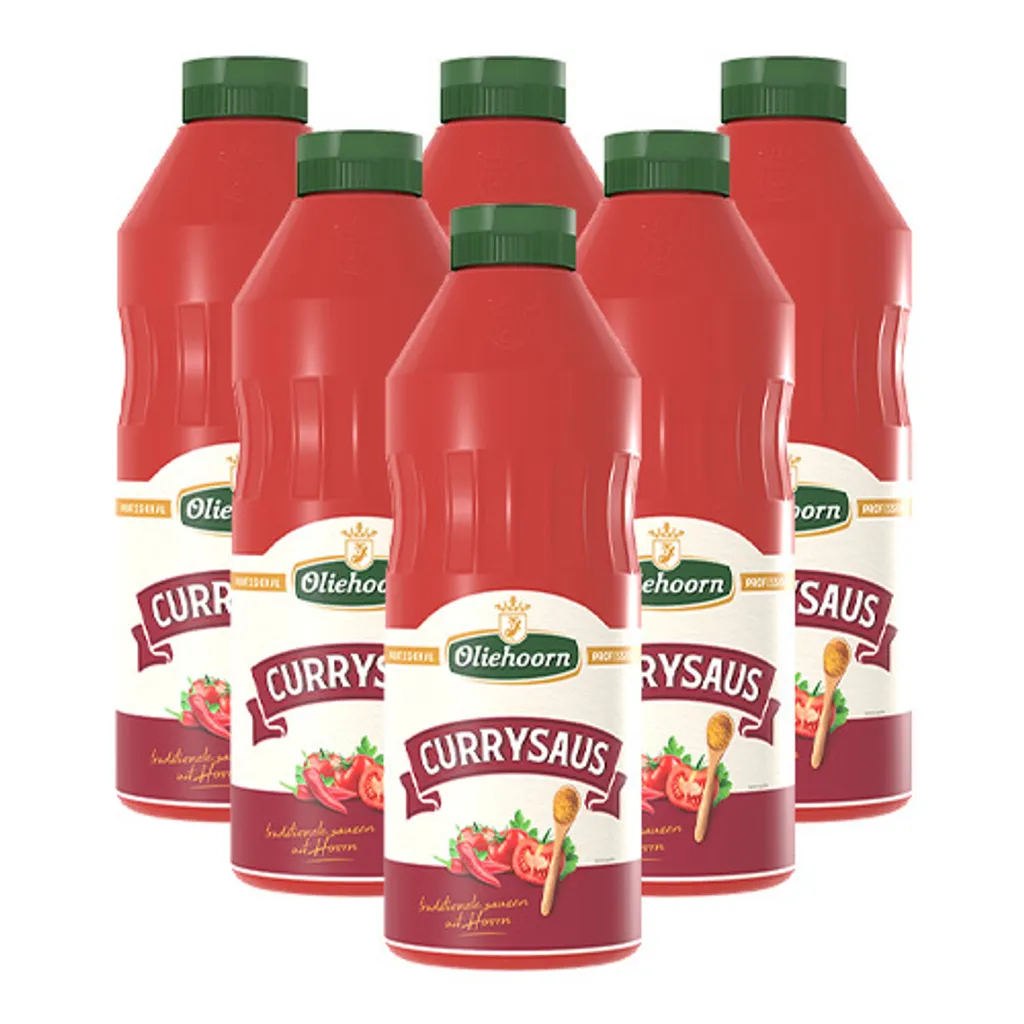 Oliehoorn - Curry Sauce - 6 x 900ml