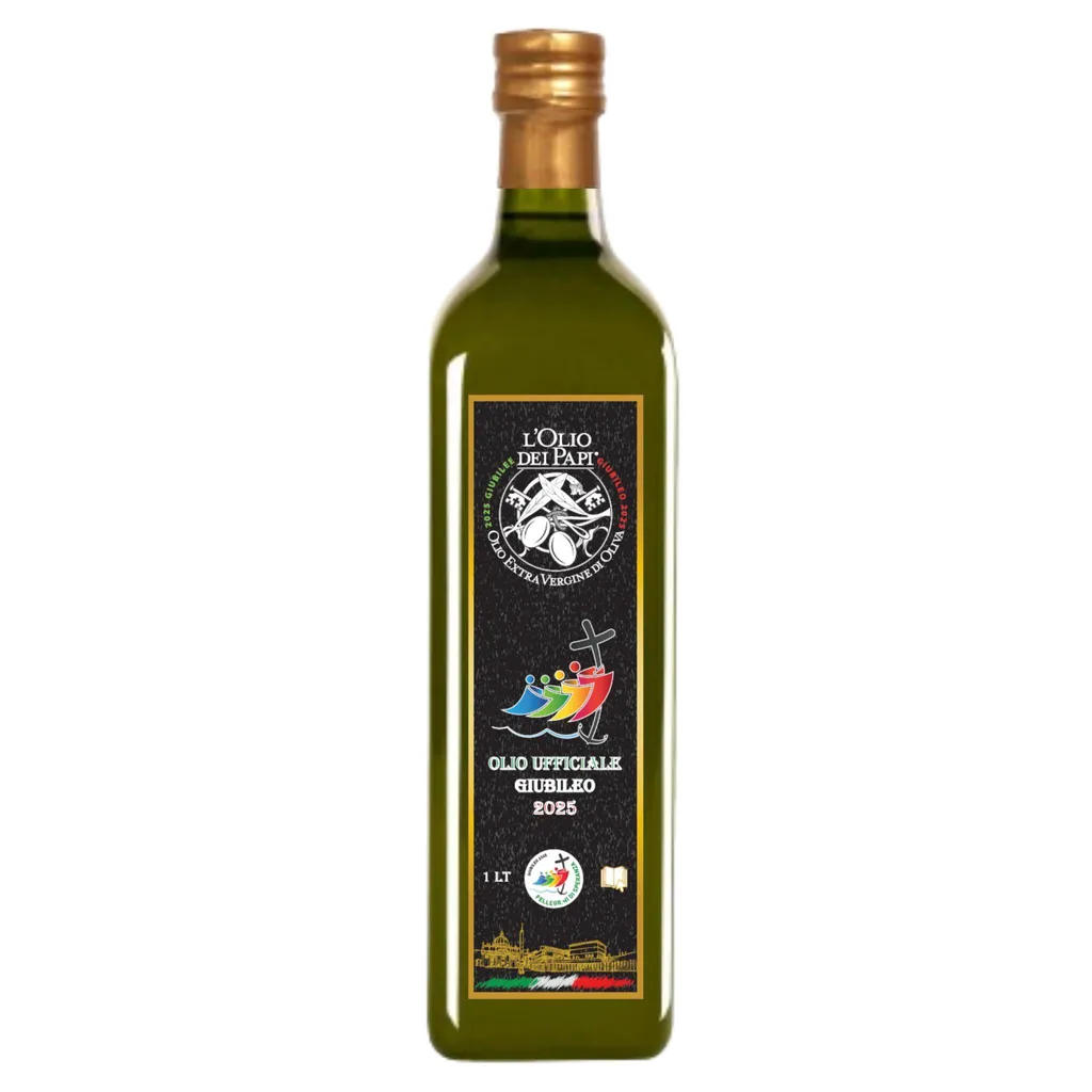 L'Olio dei papi Olio dei Papi – Extra Virgin Olive Oil, Italian, Cold-pressed, 1L 1000 ml