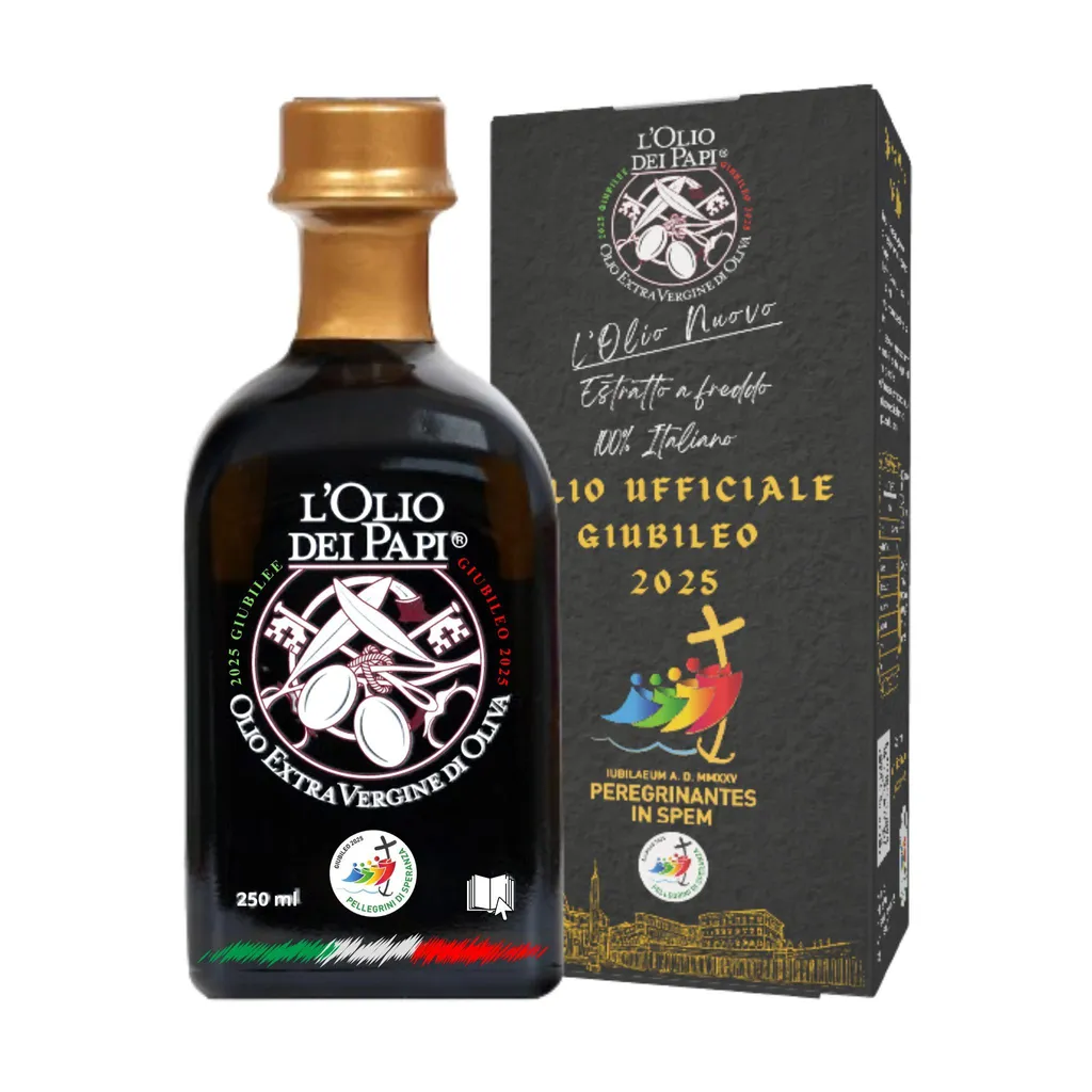 L'Olio dei papi Olio dei Papi – Extra Virgin Olive Oil, Italian, Cold-pressed, 250 ml