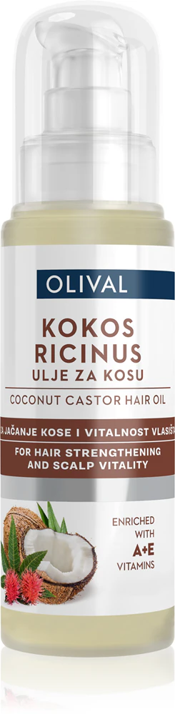 Olive Coconut Castor Rice Oil for Strengthening Hair 60ml