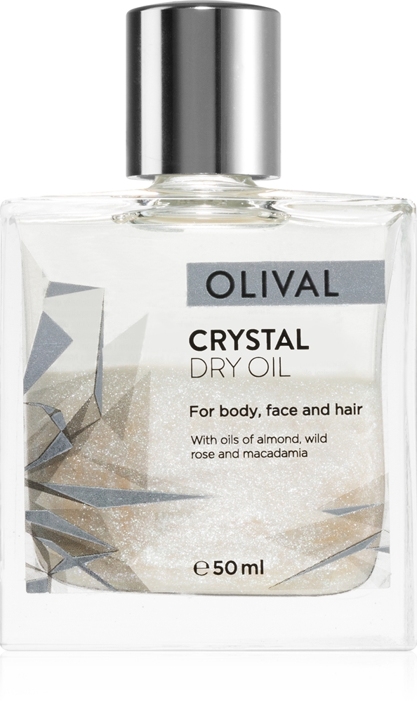 Olival Crystal multifunctional dry oil with glitter particles for face, body and hair