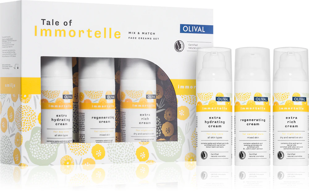 Olival Immortelle Gift Set (for beautiful skin)