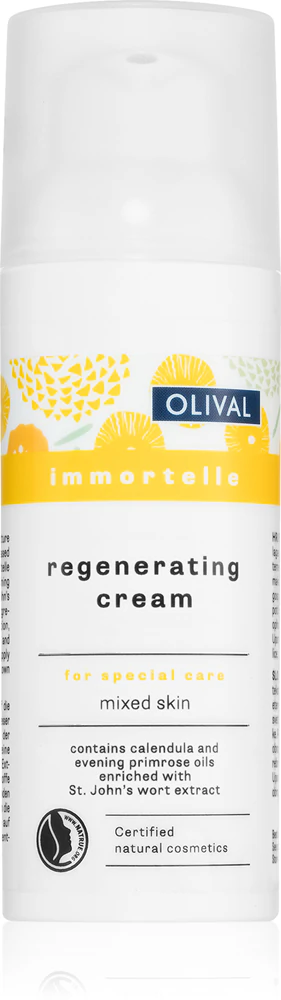 Olival Immortelle Regenerating Cream regenerating cream for oily and combination skin