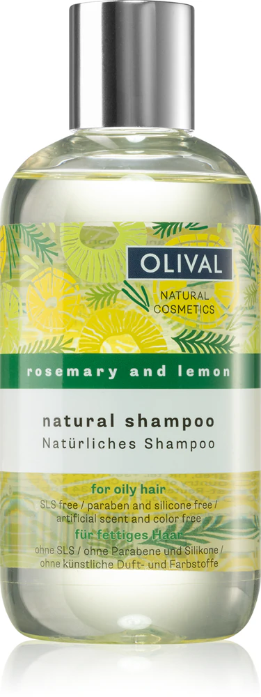 Olival Natural Rosemary and Lemon natural shampoo for oily hair