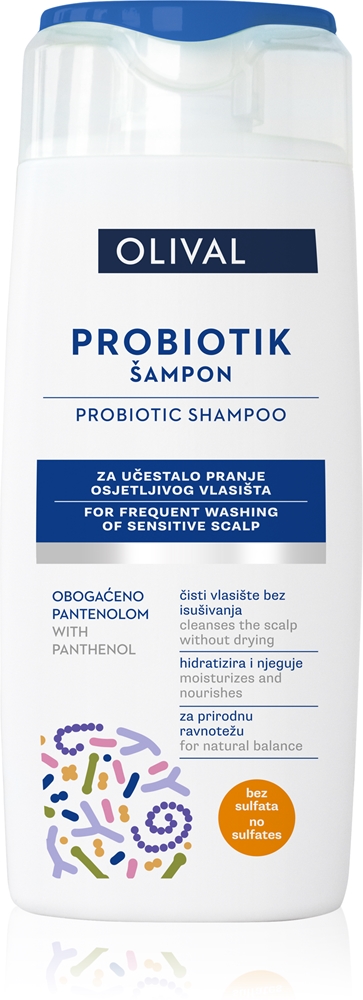 Olival Probiotic Shampoo for frequent hair washing 250ml