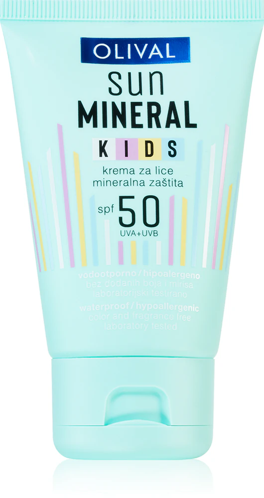 Olival Sun Mineral Kids tanning cream for children For face and body
