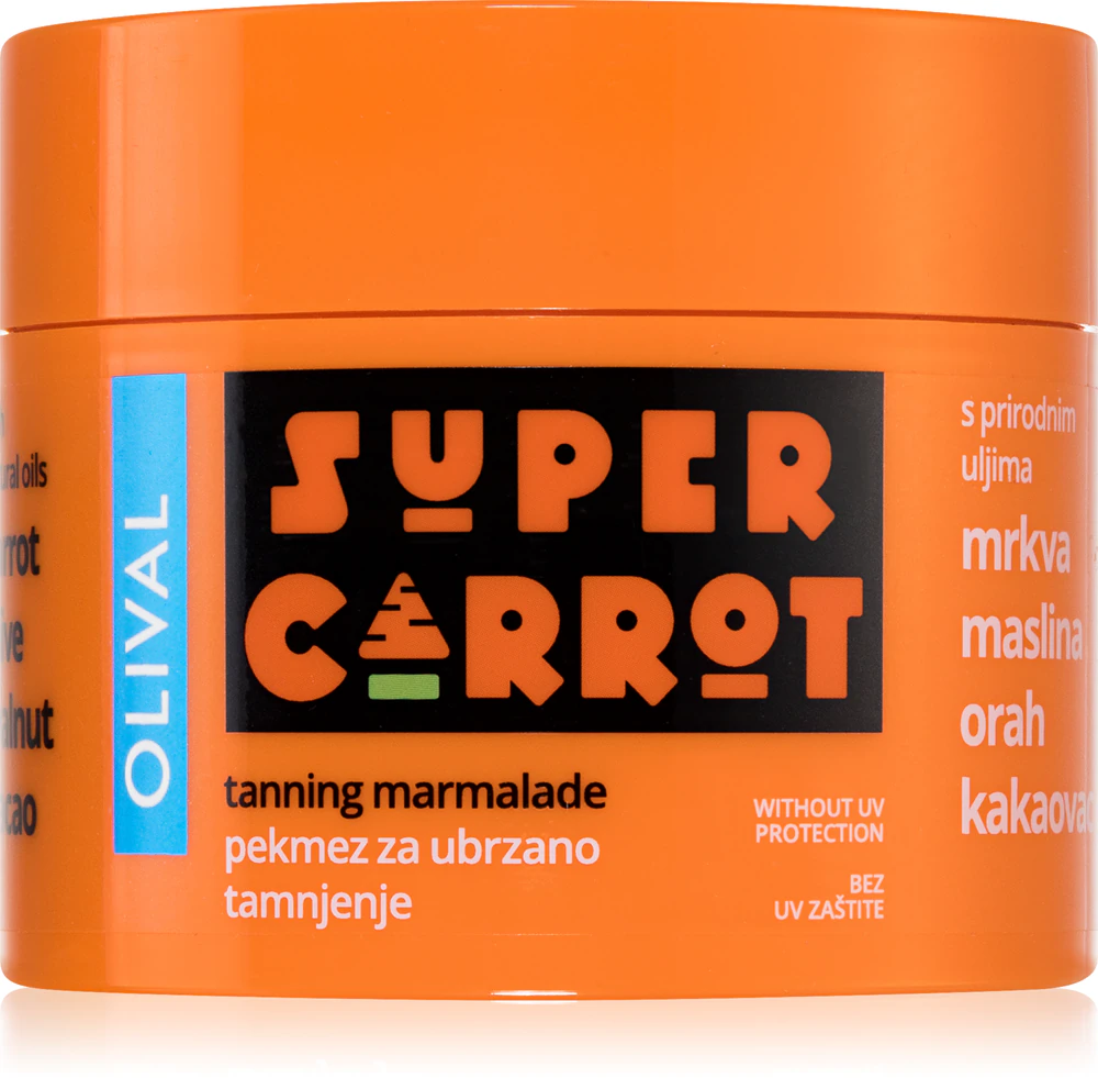 Olival SUPER Carrot Tanning Jam Product to accelerate and prolong tanning without a protective factor