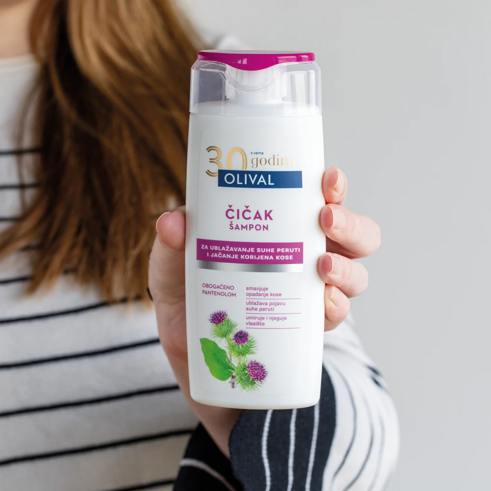 Olival Treatment Burdock Shampoo for dry and damaged hair