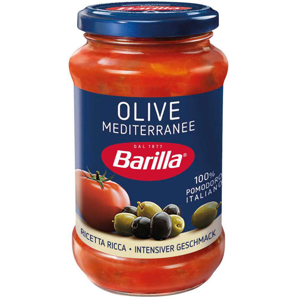 Barilla Olive Mediterranee, Tomatensoße