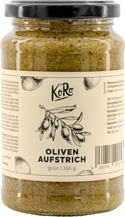 KoRo Olives spread green