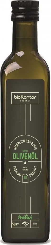Olive oil 500 ml from Italy | extra virgin - fruity - low acidity | biokontor Gourmet