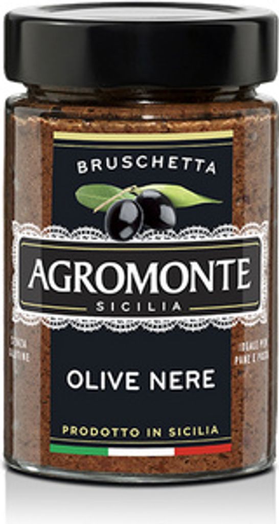 Olive Pesto Olive Nere 100g - Agromonte 100g