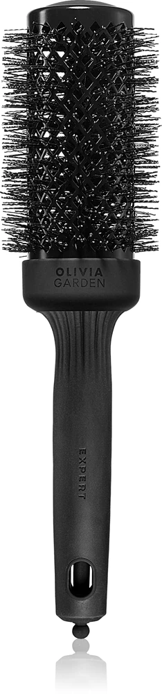 Olivia Garden Black Label SHINE Wavy Bristles Round Brush for Hair