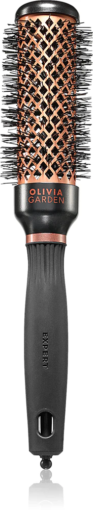 Olivia Garden Expert Heat Nylgard Round Hairbrush