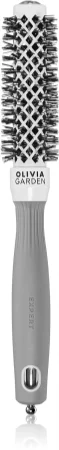 Olivia Garden Expert Shine Wavy Bristles White&Grey Hairbrush