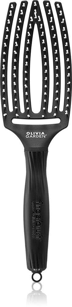 Olivia Garden Fingerbrush Ionic Bristles Hairbrush