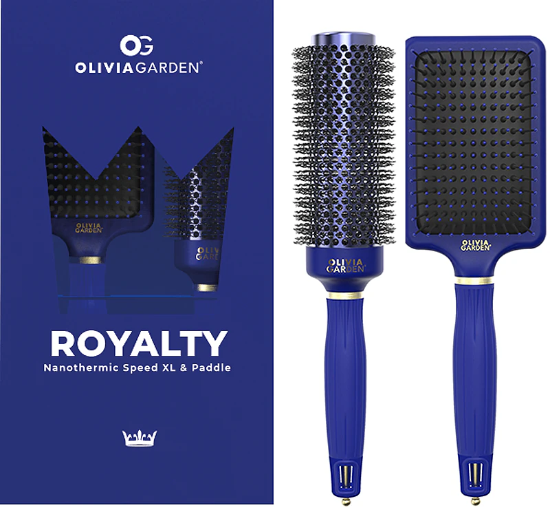 Olivia Garden Royalty gift set for easy hair combing
