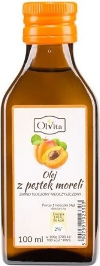 Olvita Cold Pressed Apricot Kernel Oil 100 ml