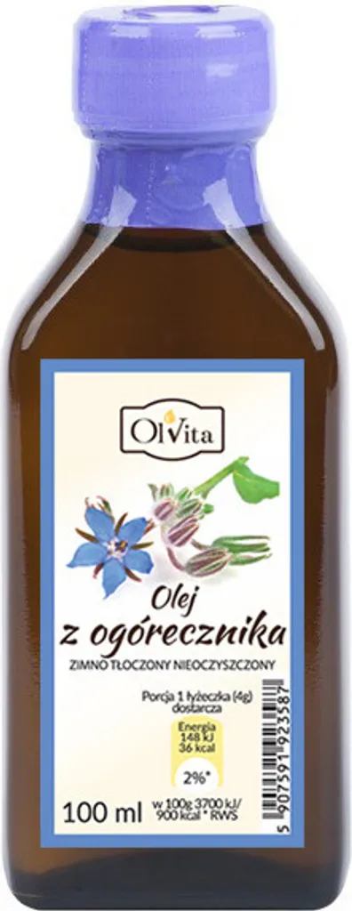 OLVITA cold pressed borage oil 100 ml