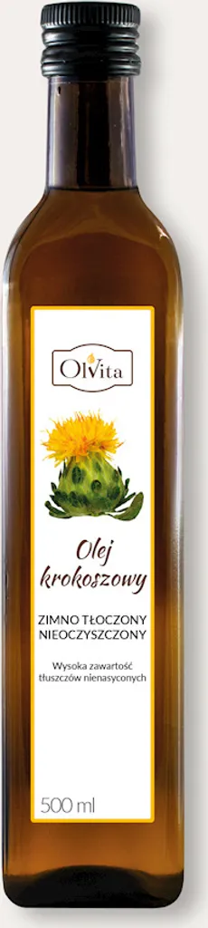 OLVITA Cold-pressed safflower oil 500 ml