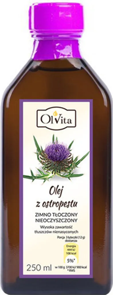 OLVITA Cold-pressed Milk Thistle Oil 250 ml