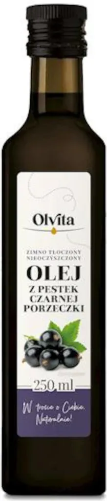 OLVITA Cold-pressed Blackcurrant Seed Oil 250 ml