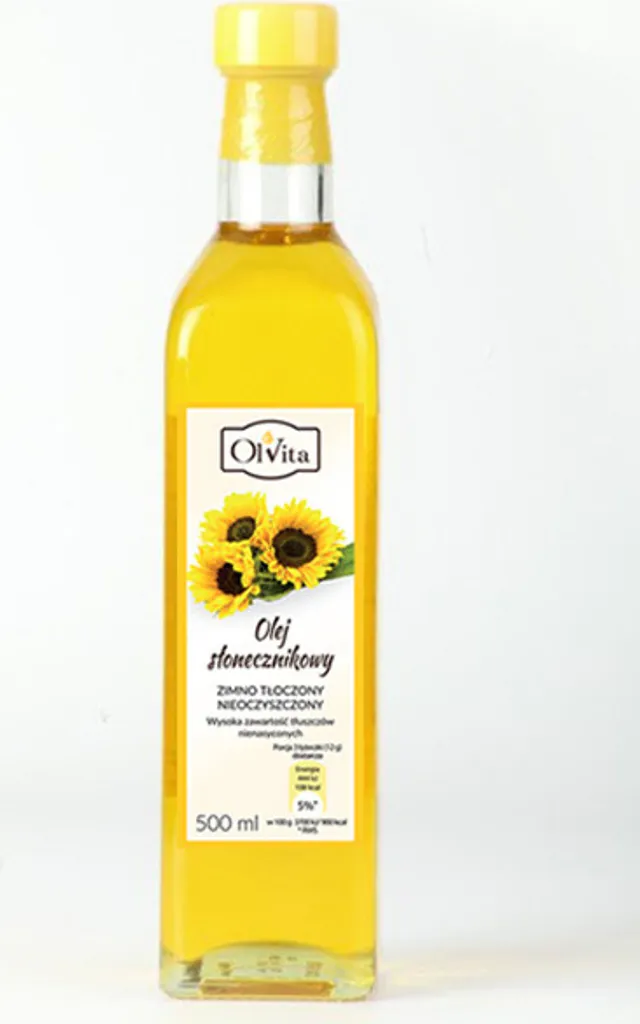 OLVITA Cold-pressed sunflower oil 500 ml