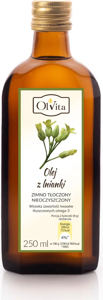 OLVITA Camelina oil - cold-pressed 250 ml