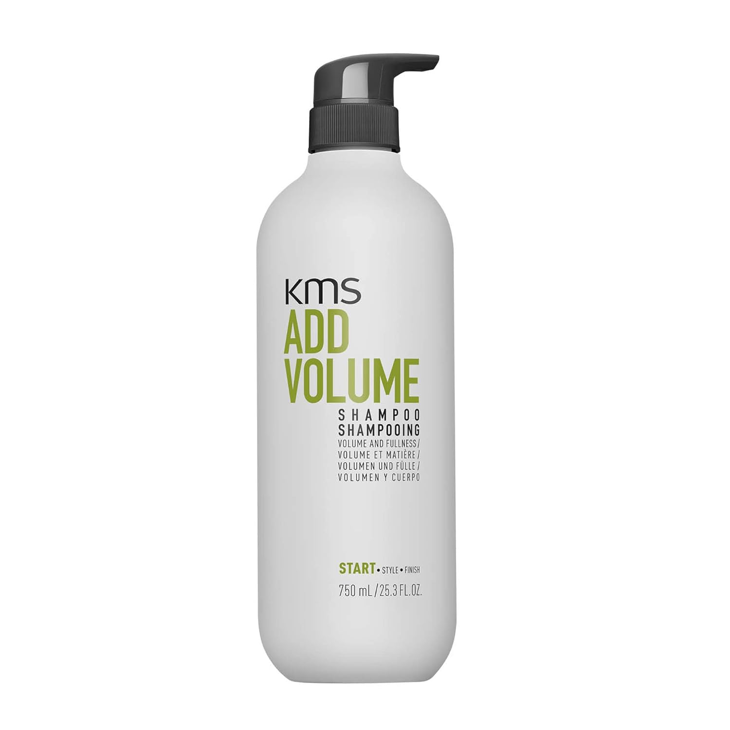 KMS ADDVOLUME Shampoo for Fine, Tired Hair, 750 ml