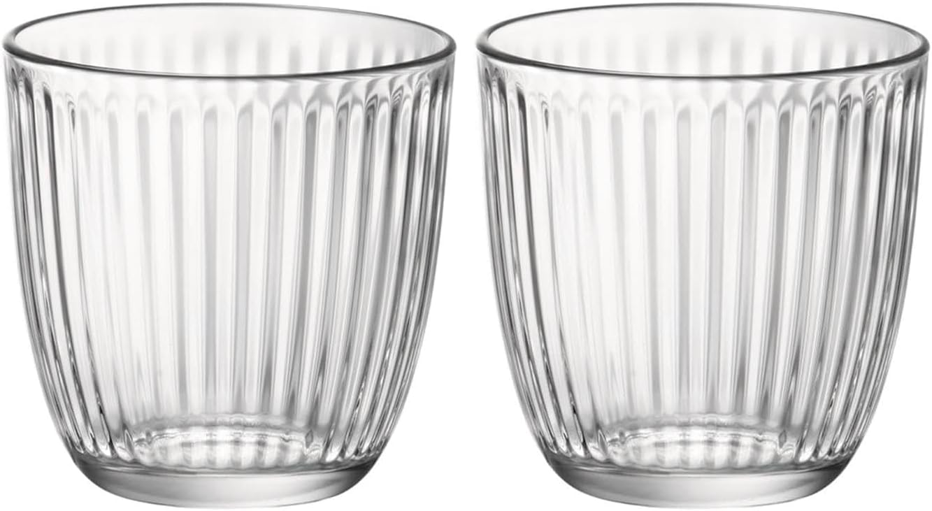 Bormioli Rocco & Figlio Line Water Glass, 29 Cl, 6 Pieces (Pack of 2)