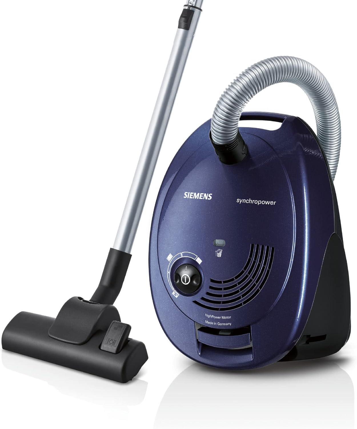 Siemens VS06B1110 Synchropower vacuum cleaner, 4 liters, blue