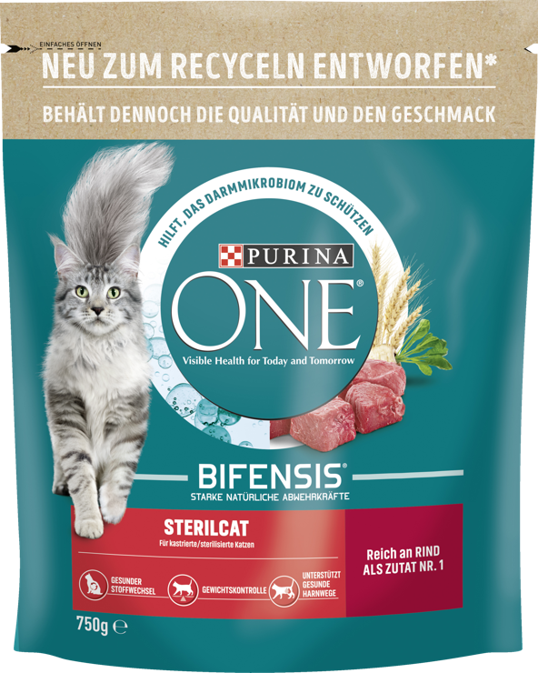 Purina ONE STERILCAT Beef dry food