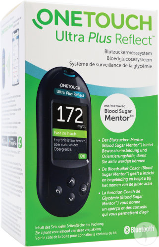 One Touch Ultra Plus Reflect Blood Glucose Monitoring System 1 Kit