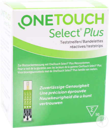 OneTouch Select Plus Test Strips 50 pieces