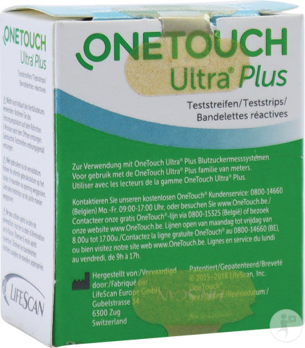 OneTouch Ultra Plus Test Strips 50 pieces