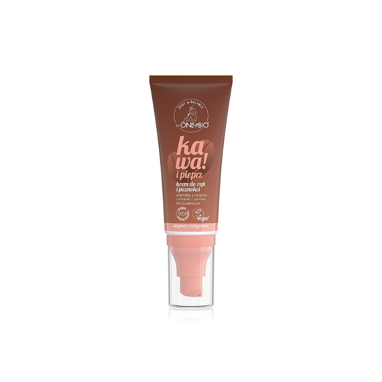 ONLYBIO Body in Balance Limited Edition Coffee and Pepper Hand and Nail Cream 50 ml