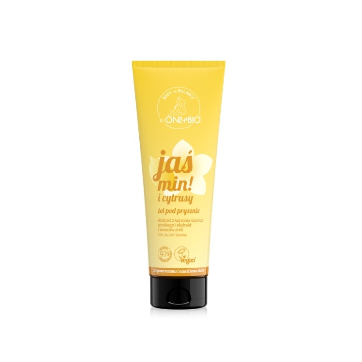 ONLYBIO Body in Balance Limited Edition Jasmine and Citrus Shower Gel 200 ml