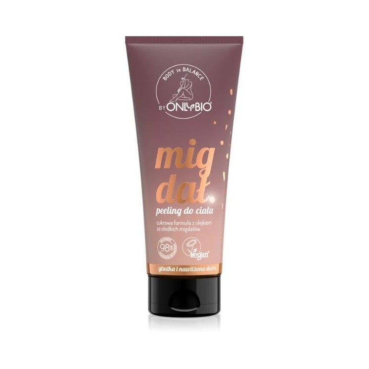 ONLYBIO Body in Balance Almond Body Scrub 200 ml