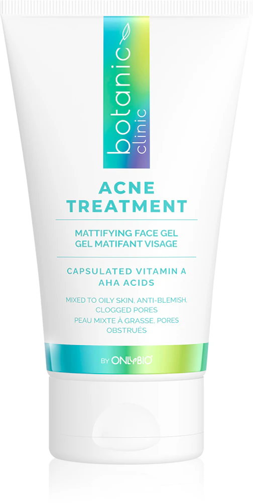 OnlyBio Botanic Clinic Acne Treatment mattifying cleansing gel for oily and problematic skin