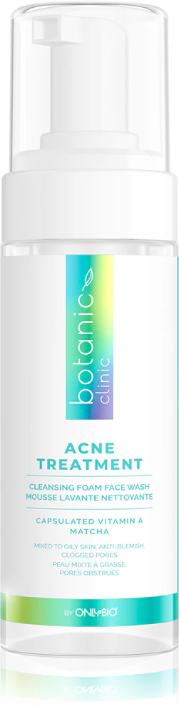OnlyBio Botanic Clinic Acne Treatment cleansing foam for problematic skin, acne