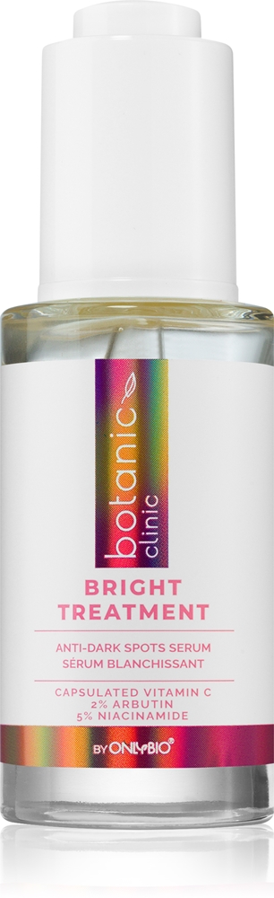 OnlyBio Botanic Clinic Bright Treatment facial serum for dark spots