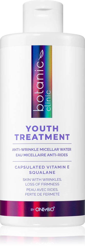 OnlyBio Botanic Clinic Youth Treatment micellar water for wrinkles