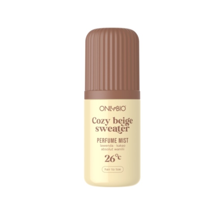 OnlyBio Cozy Beige Sweater 26°C Perfumed Hair and Body Mist 100 ml