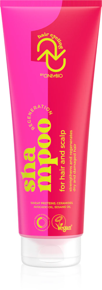 OnlyBio Hair Cycling Regeneration Shampoo deep regenerating shampoo for all hair types